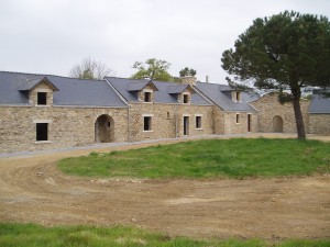 Rénovation d'un ancien corps de ferme à Missillac